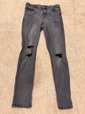 art class Black Washed Ripped Skinny Jeans - Kids